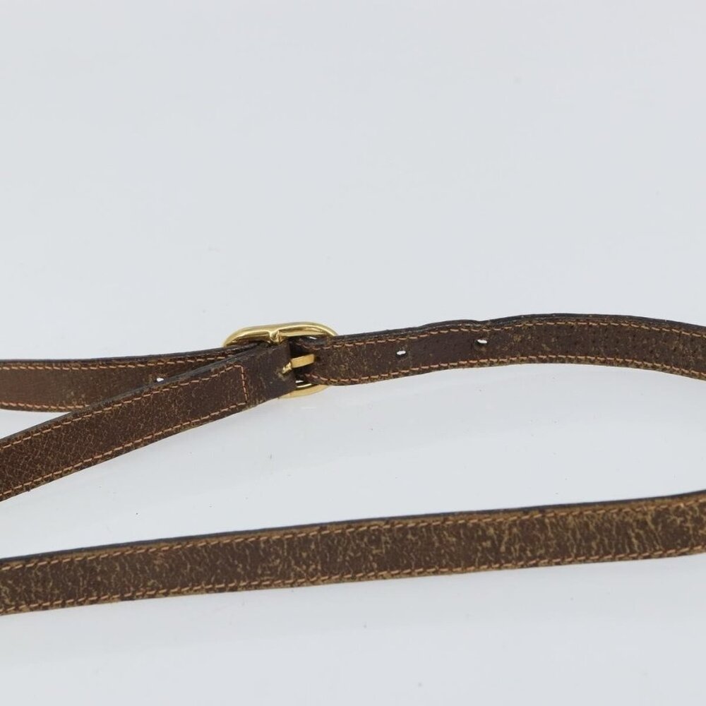 Authentic GUCCI GG Supreme Web Sherry Line Bag PVC Beige Gold 89 02 032 - Picture 15 of 16